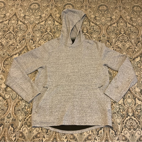 Mint Lululemon At Ease Hoodie Heathered Mens Sz Medium - Picture 2 of 15